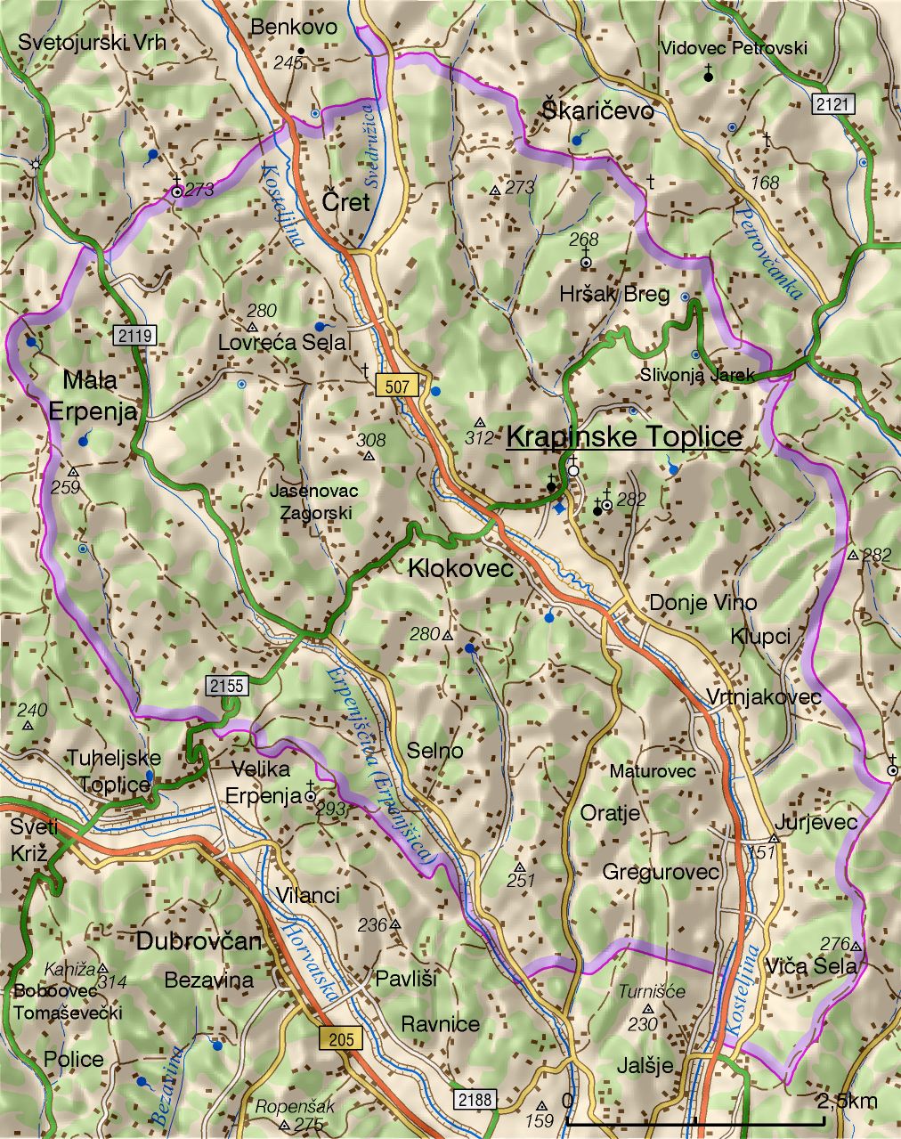 <p>karta Općine</p>